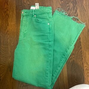 Green Zara Jeans